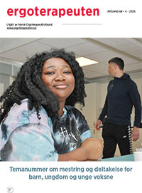 Bilde av ergoterapeuten Nr. 4 2025 ute nå!